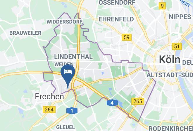 Erftkreis - Motel 24h Koln Maps