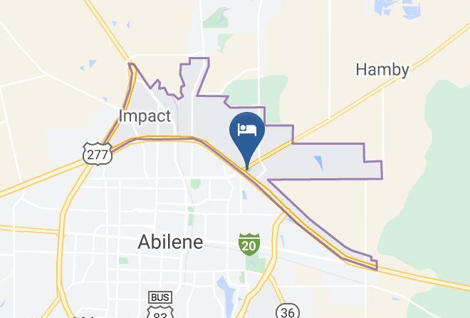 Motel 6 Abilene Tx Map