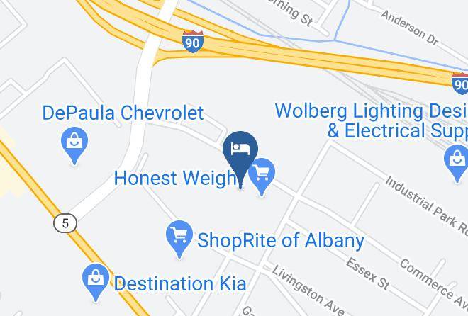 Albany - Motel 6 Albany Ny Maps