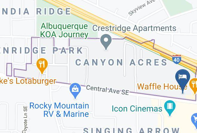Bernalillo - Motel 6 Albuquerque Nm Northeast Maps