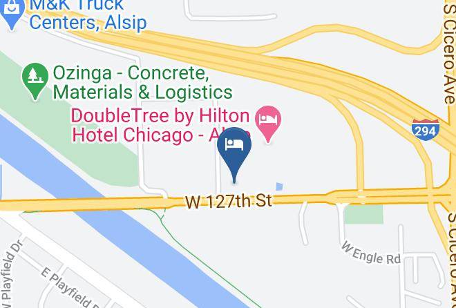 Cook - Motel 6 Alsip Maps