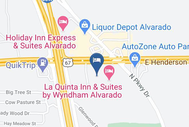Johnson - Motel 6 Alvarado Tx Maps