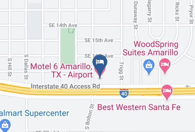 Motel 6 Amarillo Tx Airport Map