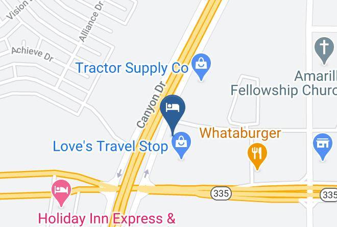 Randall - Motel 6 Amarillo Tx Maps