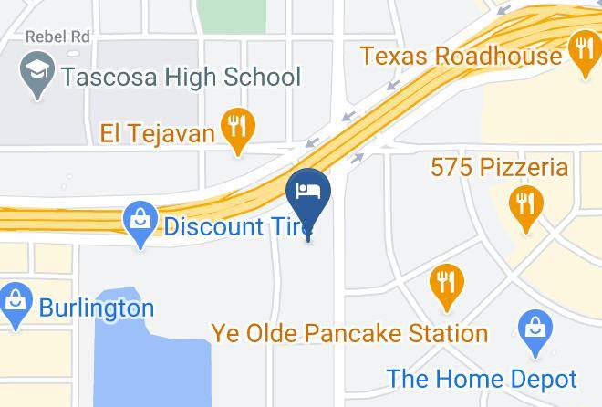 Potter - Motel 6 Amarillo Tx West Maps