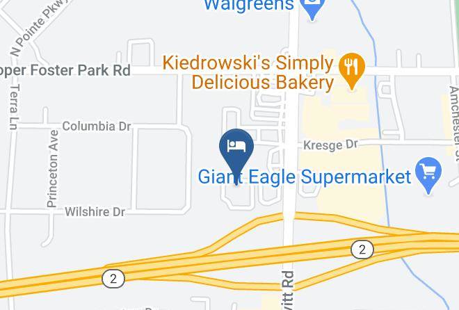 Lorain - Motel 6 Amherst Oh Cleveland West Lorain Maps
