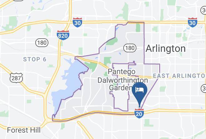 Motel 6 Arlington Tx Map