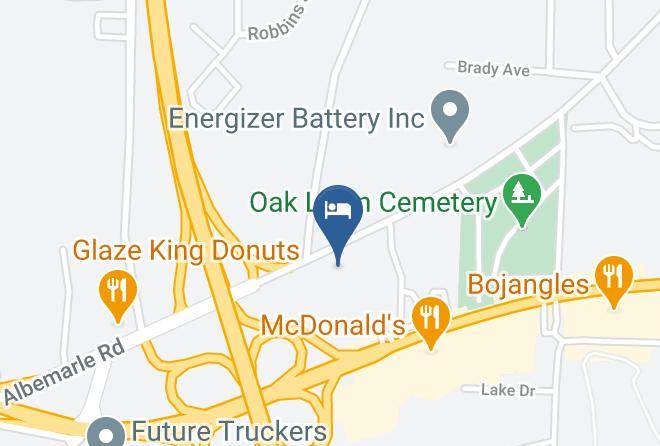 Randolph - Motel 6 Asheboro Nc Maps