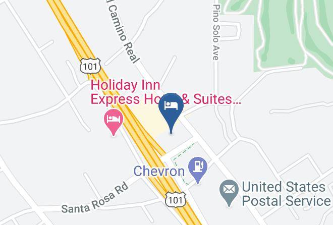 San Luis Obispo - Motel 6 Atascadero Ca Maps