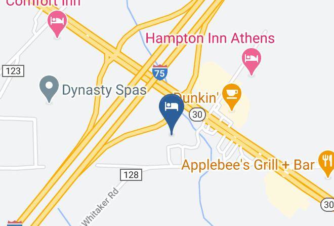 Mcminn - Motel 6 Athens Tn Maps