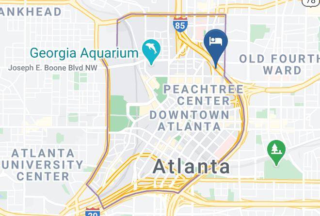 Fulton - Motel 6 Atlanta Ga Downtown Maps