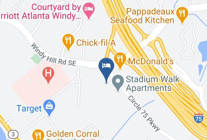 Cobb - Budgetel Inns & Suites Atlanta Galleria Stadium Maps
