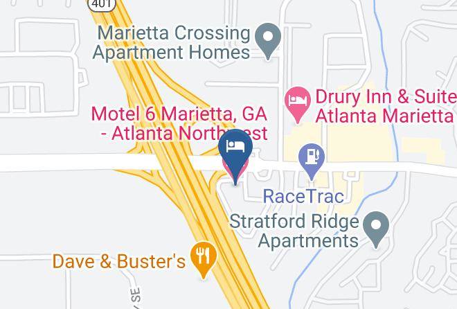 Cobb - Motel 6 Marietta Ga Atlanta Northwest Maps