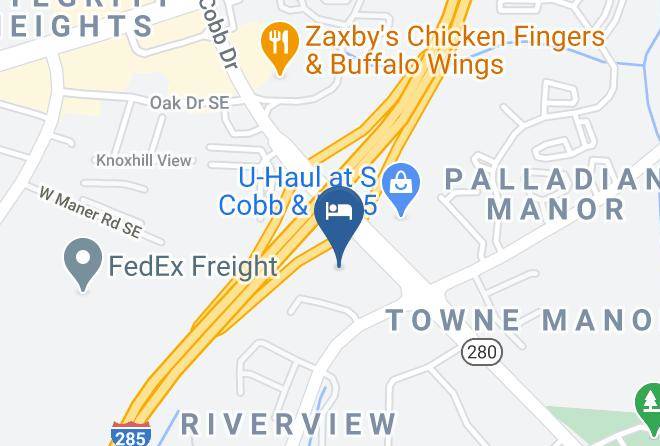 Cobb - Motel 6 Atlanta Smyrna Maps