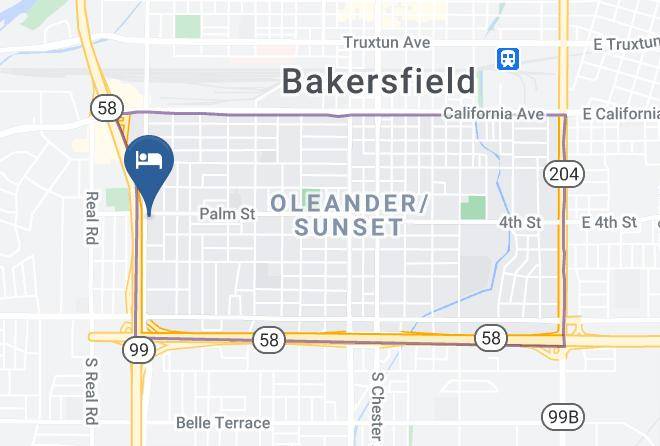 Kern - Motel 6 Bakersfield Ca Central Maps