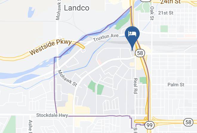 Kern - Motel 6 Bakersfield Ca Convention Center Maps