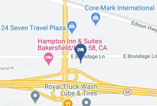 Kern - Motel 6 Bakersfield Ca East Maps