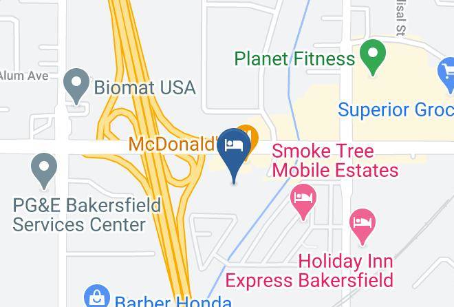 Kern - Motel 6 Bakersfield Ca South Maps
