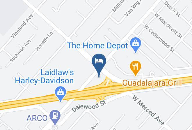 Los Angeles - Motel 6 Baldwin Park Ca Los Angeles Maps