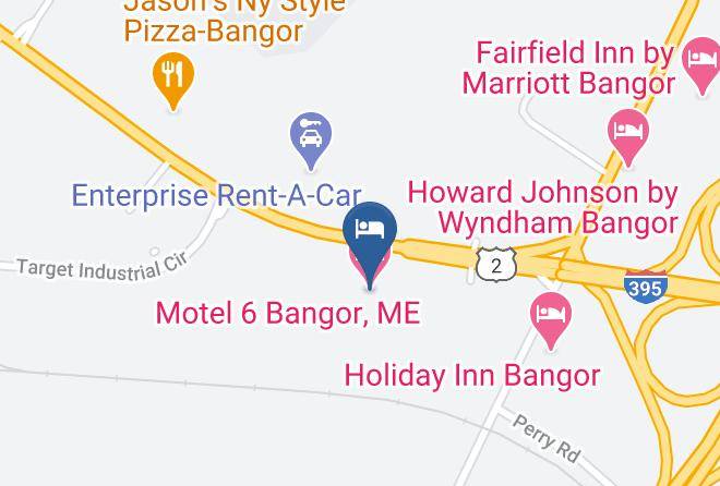 Penobscot - Motel 6 Bangor Me Maps