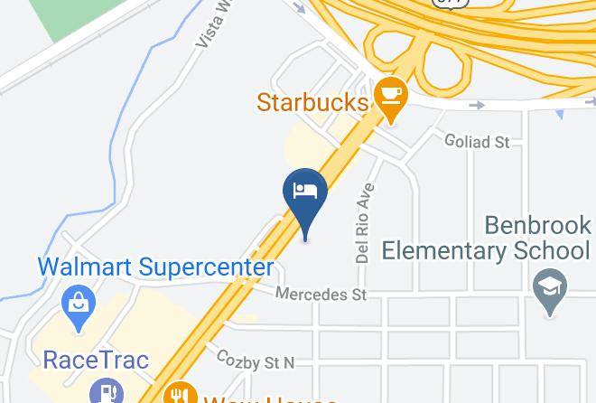 Motel 6 Benbrook Tx Fort Worth Map