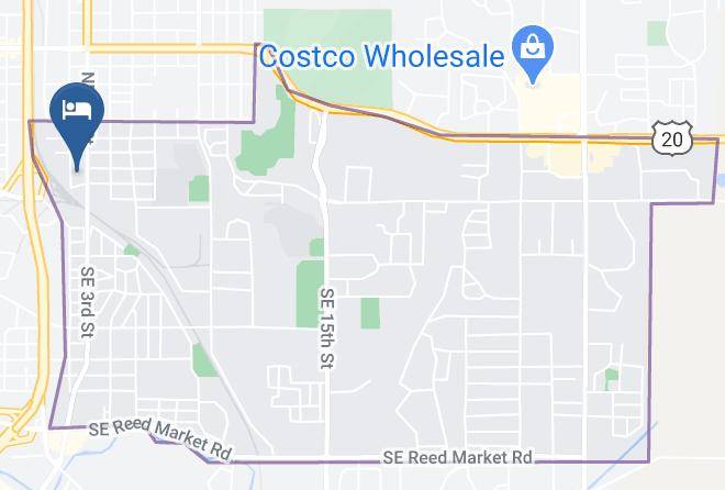 Deschutes - Motel 6 Bend Or Maps