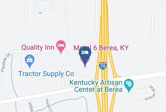 Madison - Motel 6 Berea Ky Maps