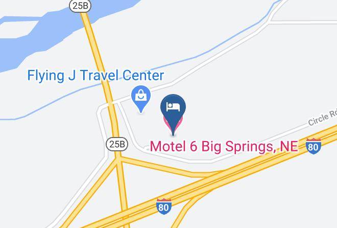 Deuel - Motel 6 Big Springs Ne Maps