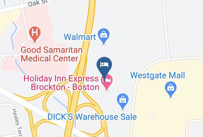 Plymouth - Motel 6 Brockton Ma Maps