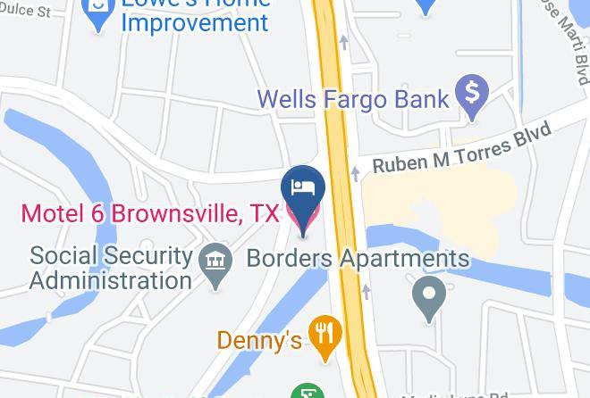 Motel 6 Brownsville Tx Map
