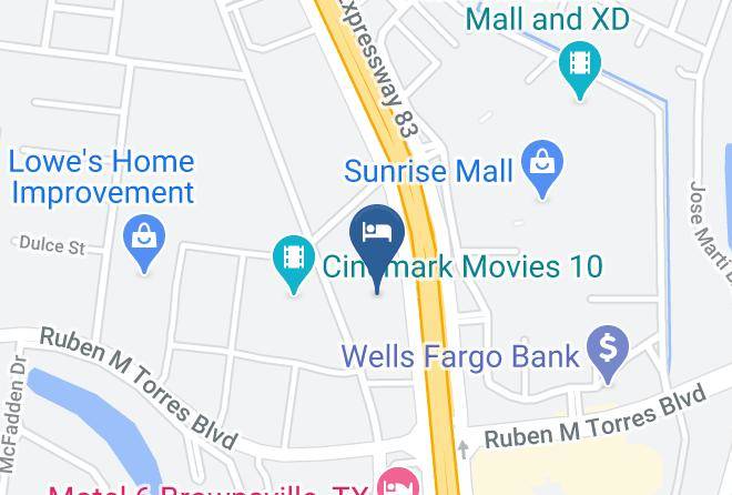 Cameron - Motel 6 Brownsville Tx North Maps