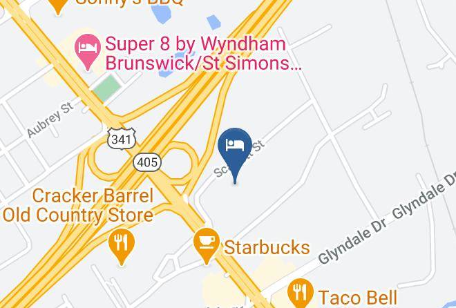Glynn - Motel 6 Brunswick Ga Maps