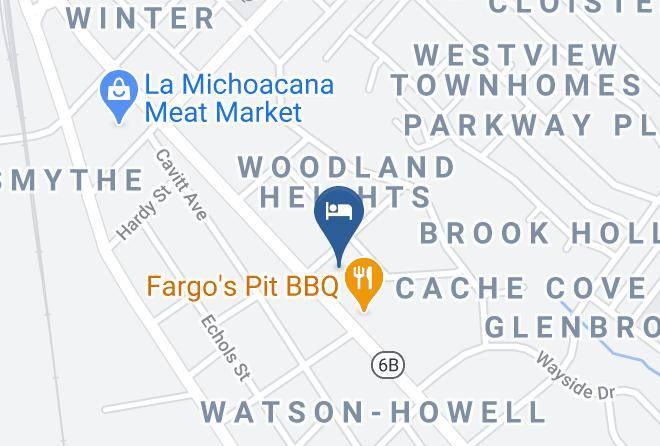 Brazos - Motel 6 Bryan Tx University Area Maps