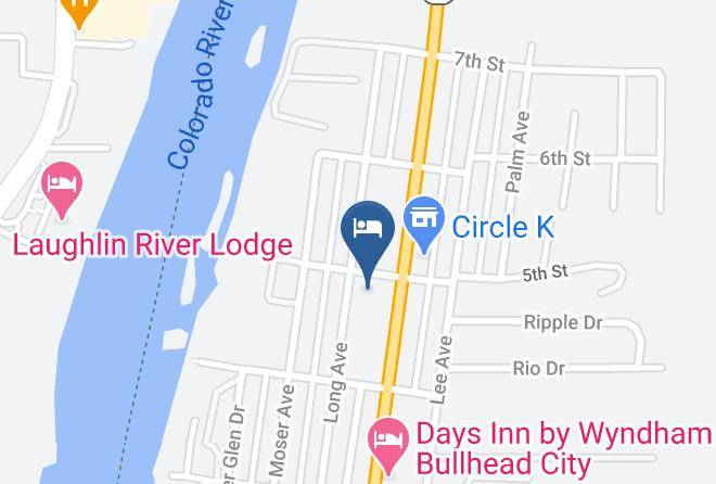 Mohave - Motel 6 Bullhead City Az Maps