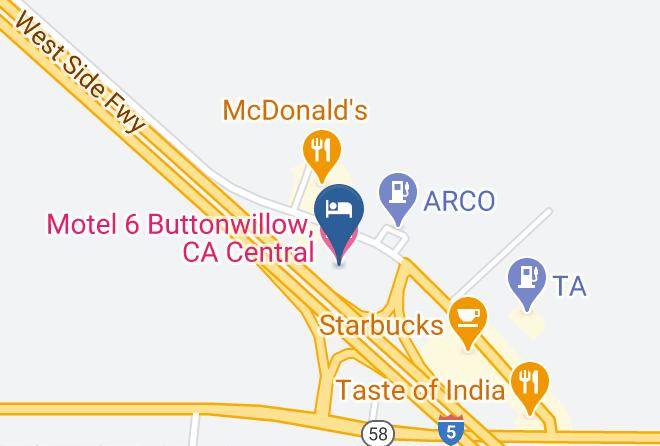 Kern - Motel 6 Buttonwillow Ca Central Maps