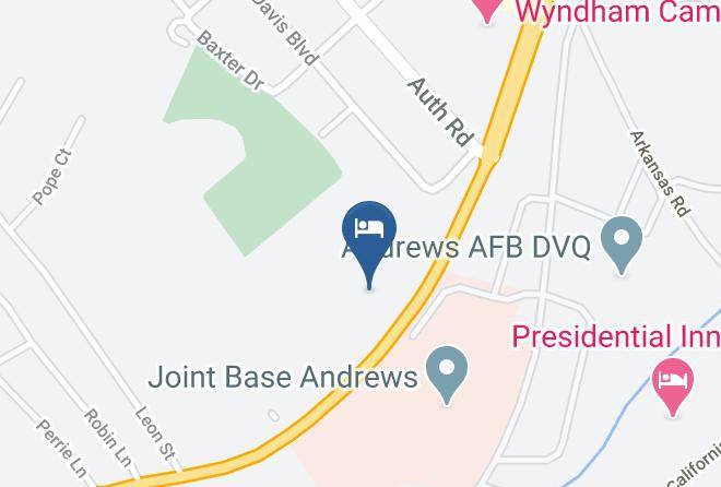 Prince George S - Motel 6 Camp Springs Dc South Camp Springs Maps