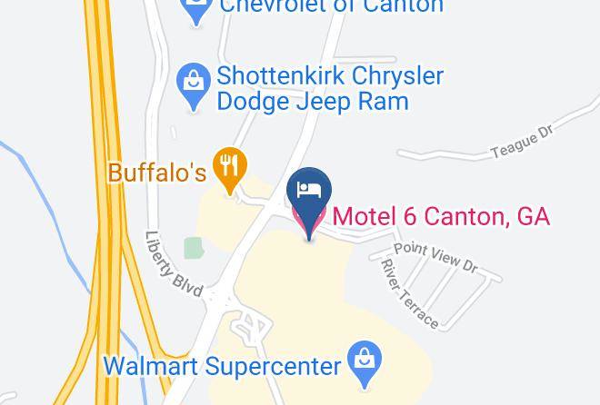 Cherokee - Motel 6 Canton Ga Maps