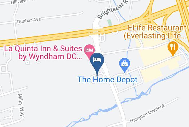 Prince George S - Motel 6 Capitol Heights Md Washington Maps