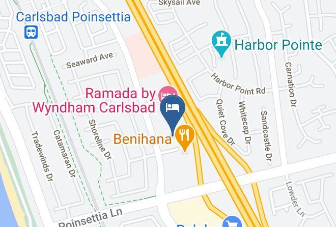 San Diego - Motel 6 Carlsbad Ca Beach Maps