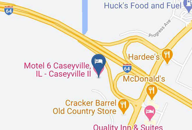 St Clair - Motel 6 Caseyville Il Caseyville Il Maps