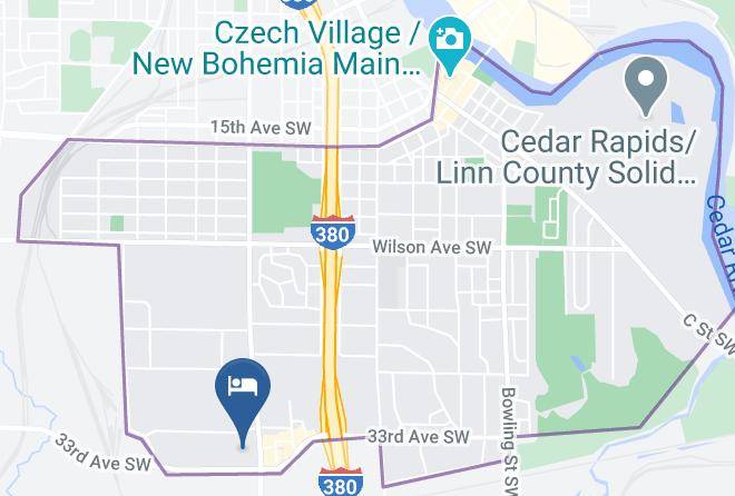 Linn - Motel 6 Cedar Rapids Ia Airport Maps