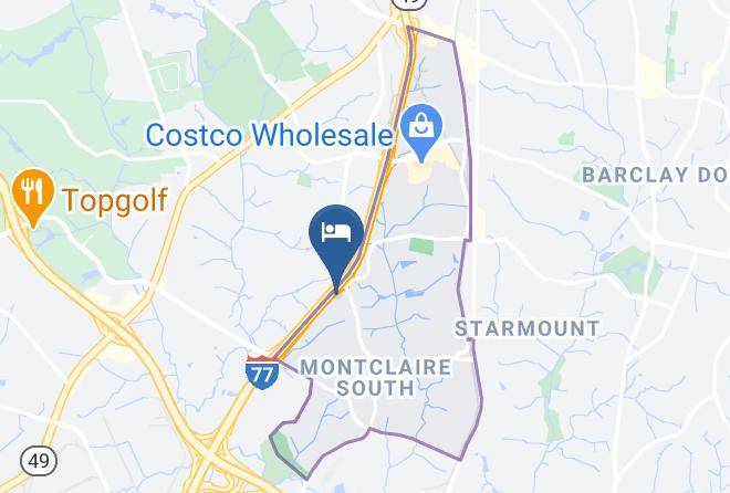 Mecklenburg - Motel 6 Charlotte Nc Coliseum Maps