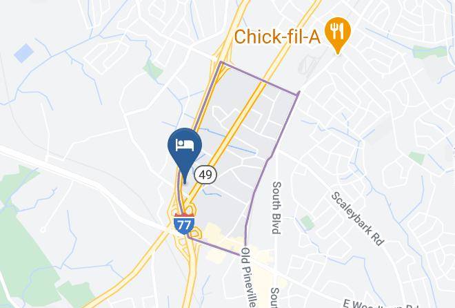 Mecklenburg - Motel 6 Charlotte Nc Maps