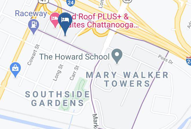 Hamilton - Motel 6 Chattanooga Tn Downtown Maps
