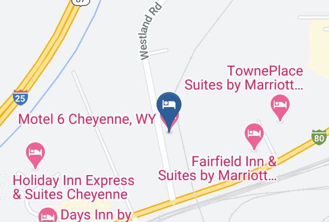 Laramie - Motel 6 Cheyenne Wy Maps