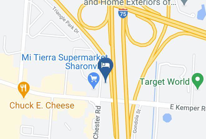 Hamilton - Motel 6 Cincinnati Oh Maps