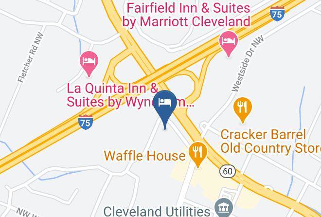 Motel 6 Cleveland Tn Map