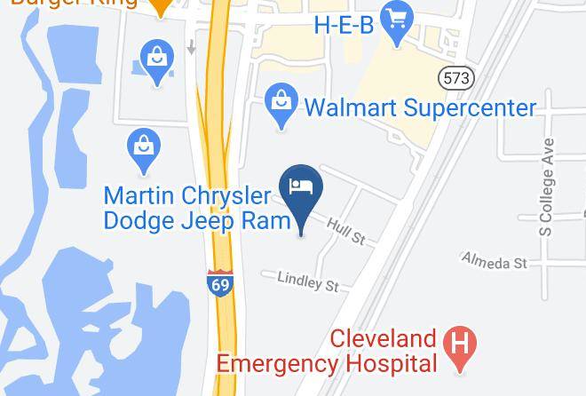 Liberty - Motel 6 Cleveland Tx Maps