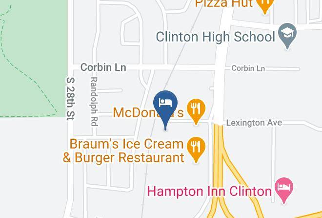 Custer - Motel 6 Clinton Ok Maps