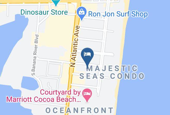 Brevard - Motel 6 Cocoa Beach Fl Maps
